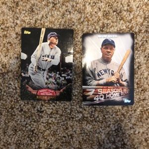 Baseball cards